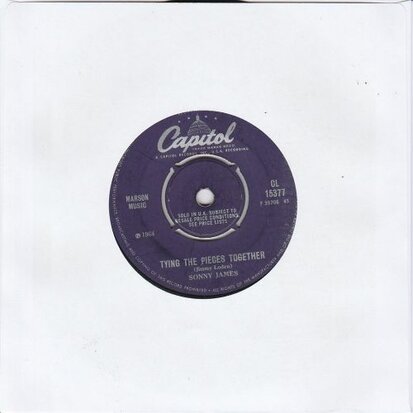 Sonny James - You're The Only World I Know + Tying The Pieces Together (Vinylsingle)