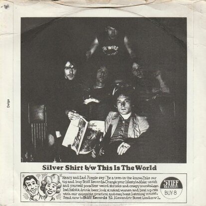 Plummet Airlines - Silver Shirt + This Is The World (Vinylsingle)