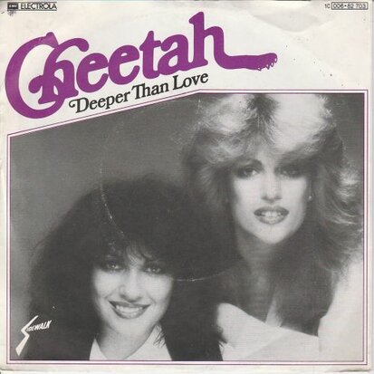 Cheetah - Deeper than love + (inst.) (Vinylsingle)