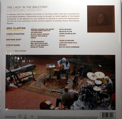 ERIC CLAPTON - THE LADY IN THE BALCONY (Vinyl LP)