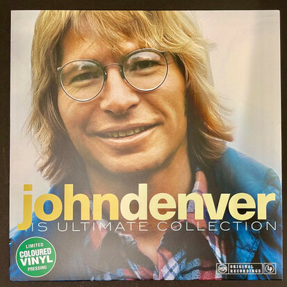 JOHN DENVER - HIS ULTIMATE COLECTION -COLOURED- (Vinyl LP)