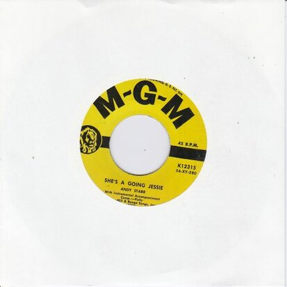 Andy Starr - She's A Going Jessie + Old Deacon Jones (Vinylsingle)
