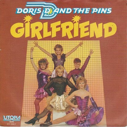 Doris D and the Pins - Girlfriend + (instr.) (Vinylsingle)