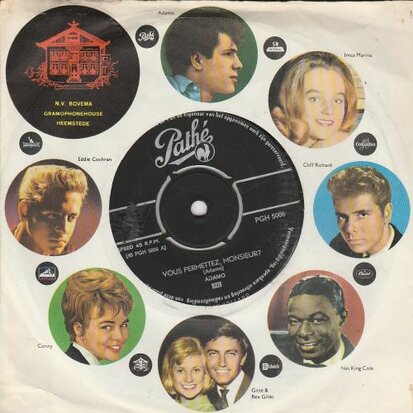 Adamo - Vous permettez monsieur + Dans le vert se ses yeux (Vinylsingle)