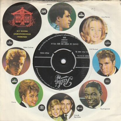 Adamo - Vous permettez monsieur + Dans le vert se ses yeux (Vinylsingle)
