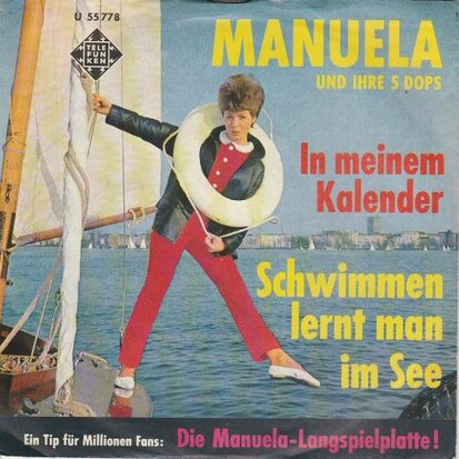 Manuela - In meinem kalender + Schwimmen lernt man in see (Vinylsingle)