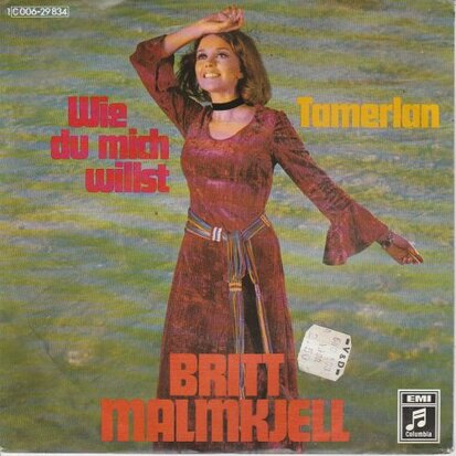 Britt Malmkjell - Wie Du Mich Willst + Tamerlan (Vinylsingle)