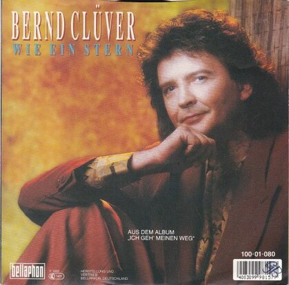 Bernd Cluver - Wie Ein Stern + Komm Zu Mir Heute Nacht (Vinylsingle)