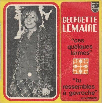 Gloria Lemaire - Ces Quelques Larmes + Tu Ressembles a Gavroche (Vinylsingle)