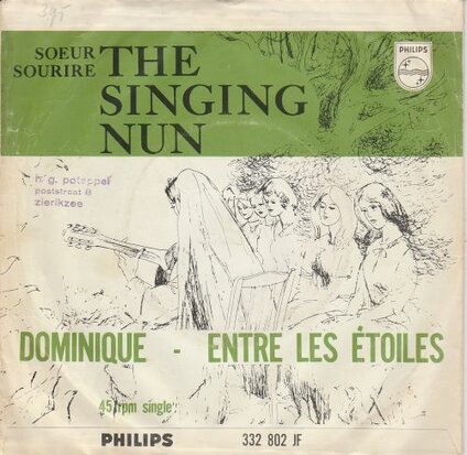 Singing Nun - Dominique + Entre les etoiles (Vinylsingle)