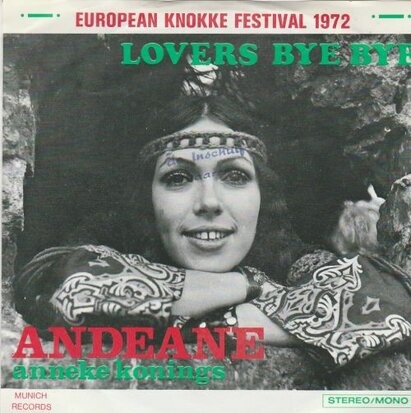 Andeane - Lovers bye bye + Monday mornig blues (Vinylsingle)