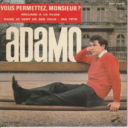 Adamo - Vous permettez monsieur (EP) (Vinylsingle)