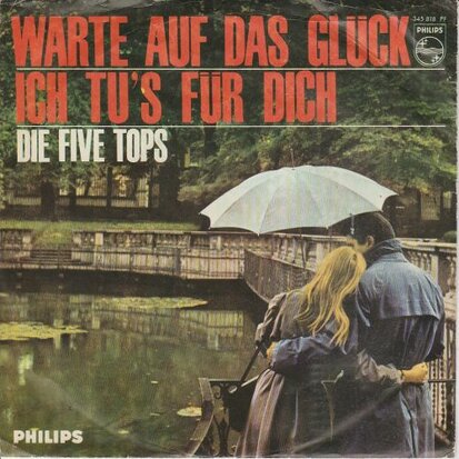 Five Tops - Warte auf das gluck + Ich tu's fur dich (Vinylsingle)