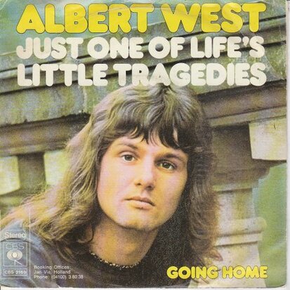 Albert West   - Just one of life's little tragedies + Going home (Vinylsingle)
