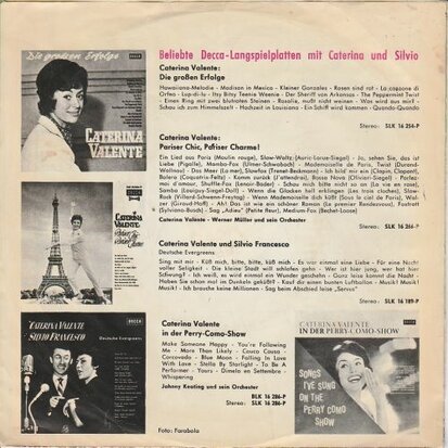 Caterina Valente - Oh go home + Es gibt keinen andren weg (Vinylsingle)