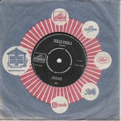 Adamo - Dolce Paola + A vot' bon coeur (Vinylsingle)