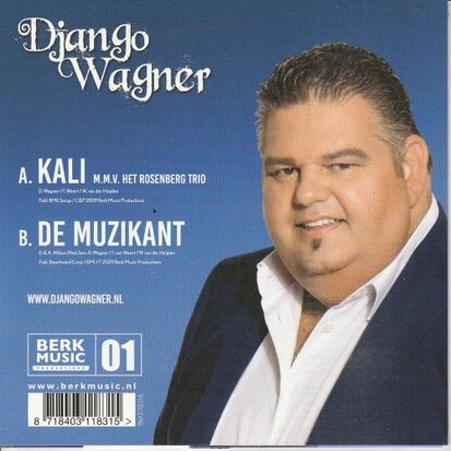 Django Wagner - Kali + De Muzikant (Vinylsingle)