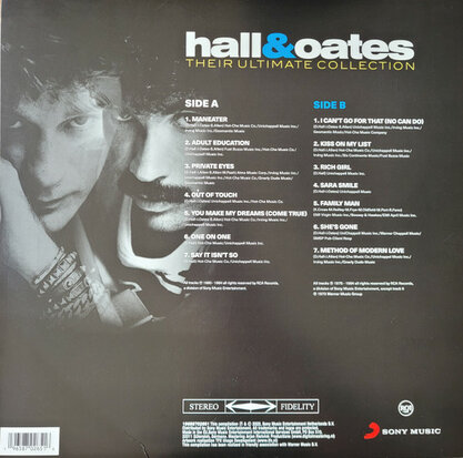 HALL & OATES - THEIR ULTIMATE COLLECTION (Vinyl LP)