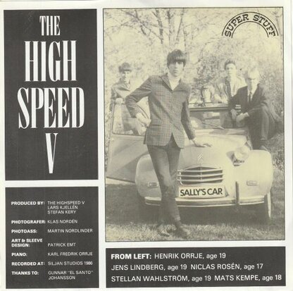 The Highspeed V - Baby + Sally (Vinylsingle)