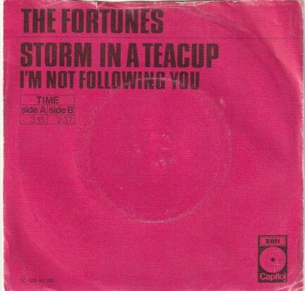 Fortunes - Storm in a teacup + I'm not following you (Vinylsingle)