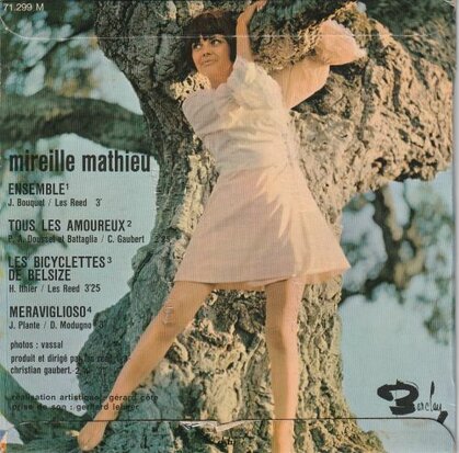 Mireille Mathieu - Ensemble + Tous les amoureux +2 (Vinylsingle)