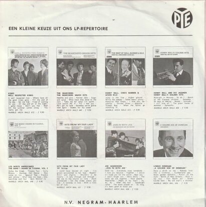 The Brass Wynds - Music to watch girls by + Sugar's Sweet (Vinylsingle)