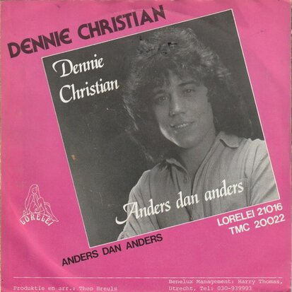 Dennie Christian - Vrijheid en vrede + Faria (Vinylsingle)
