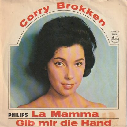 Corry Brokken - La Mamma + Gib mir dein hand (Vinylsingle)