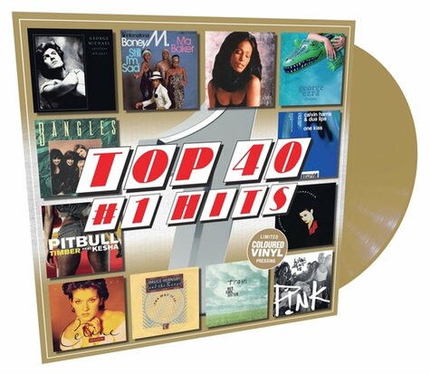 VARIOUS - TOP 40 -NUMBER ONE HITS- (Vinyl LP)