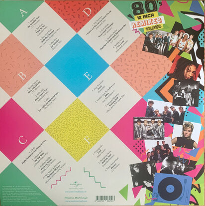 VARIOUS - 80ïS 12 INCH REMIXES COLECTED (Vinyl LP)