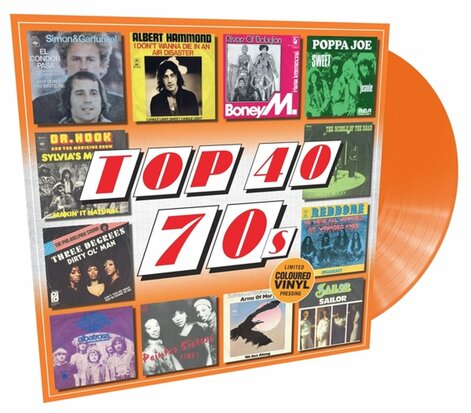 VARIOUS - TOP 40 -70'S- (Vinyl LP)