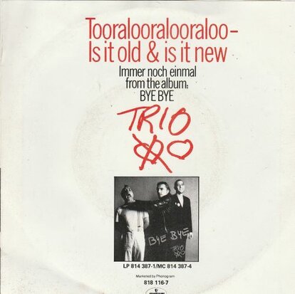 Trio - Tooralooralooraloo + Immer noch einmal (Vinylsingle)