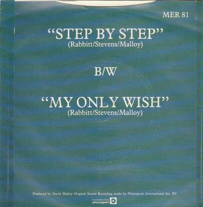 Eddie Rabbit - Step By Step + My Only Wish (Vinylsingle)