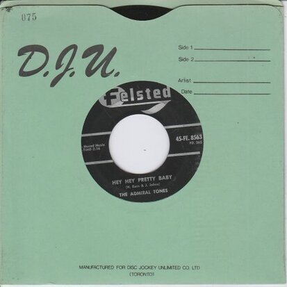 Admiral Tones - Rocksville, PA. + Hey Hey Pretty Baby (Vinylsingle)