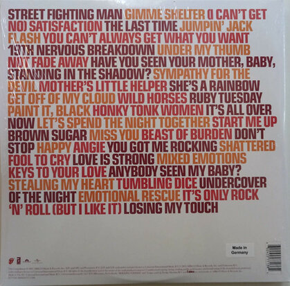 ROLLING STONES - FORTY LICKS (Vinyl LP)