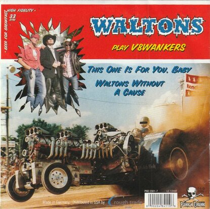 V8Wankers / Waltons - V8Wankers Play Waltons (EP) (Vinylsingle)