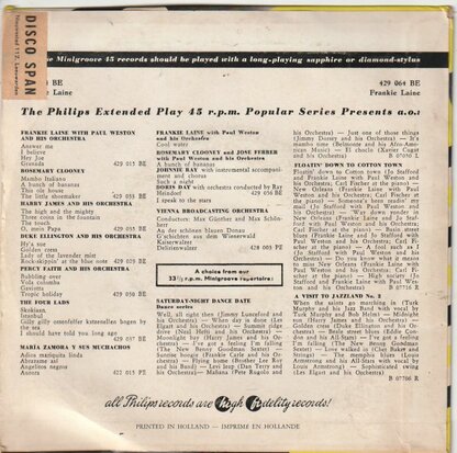 Frankie Laine - Tarrier Song (EP) (Vinylsingle)
