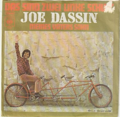 Joe Dassin - Das sind zwei linke schuh' + Meines vaters sohn (Vinylsingle)