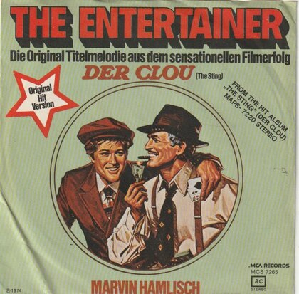 Marvin Hamlisch - The entertainer + Solace (Vinylsingle)