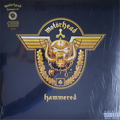 MOTORHEAD - HAMMERED -COLOURED- (Vinyl LP)