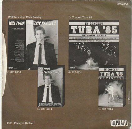 Will Tura - Een eenzaam hart + Leg een knoop in je zakdoek (Vinylsingle)