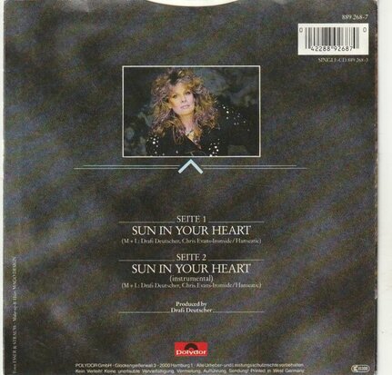 Heidi Bruhl - Sun In Your Heart + (Instrumental) (Vinylsingle)