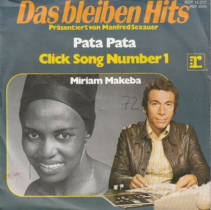Miriam Makeba - Pata Pata + Click song nr. 1 (Vinylsingle)