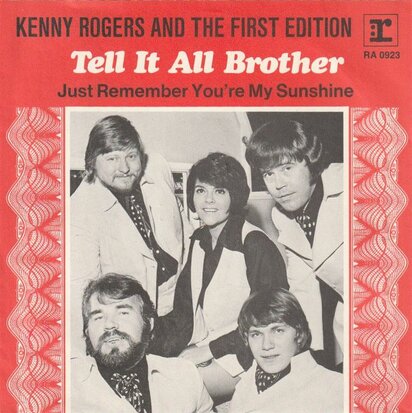 Kenny Rogers - Tell it all brothers + Just remember you're my sunshine (Vinylsingle)