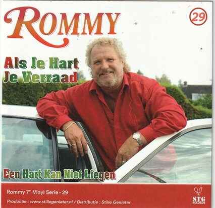 Rommy - Als je hart je verraad + Een hart kan niet liegen (Vinylsingle)