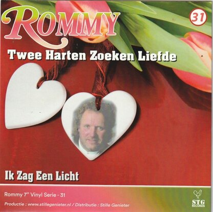 Rommy - Twee harten zoeken liefde + Ik zag een licht (Vinylsingle)