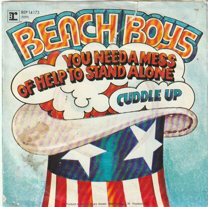 Beach Boys - You need a mess of help to stand alone + Cuddle up (Vinylsingle)