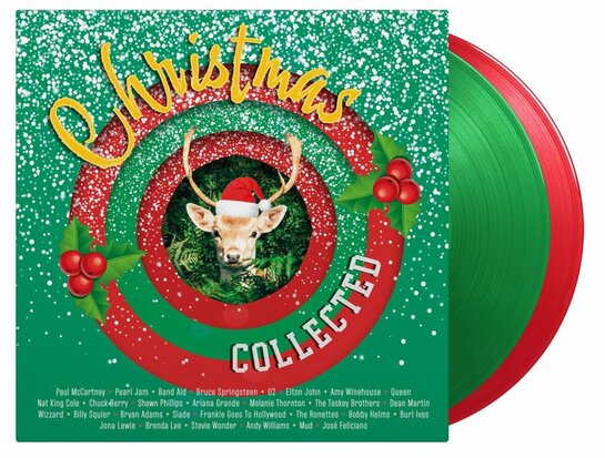 VARIOUS - CHRISTMAS COLLECTED -COLOURED- (Vinyl LP)