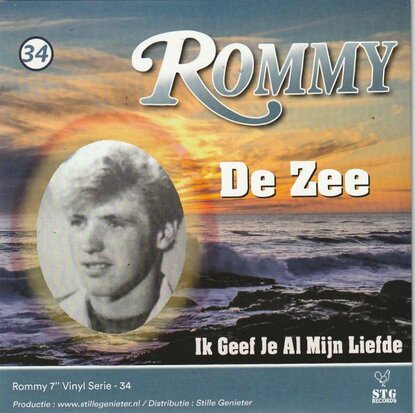 Rommy - De Zee + Ik Geef Je Al Mijn Liefde (Vinylsingle)