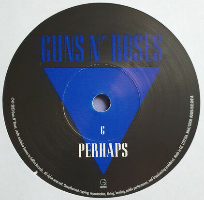 Guns 'n' Roses - Perhaps + The General (Vinylsingle)